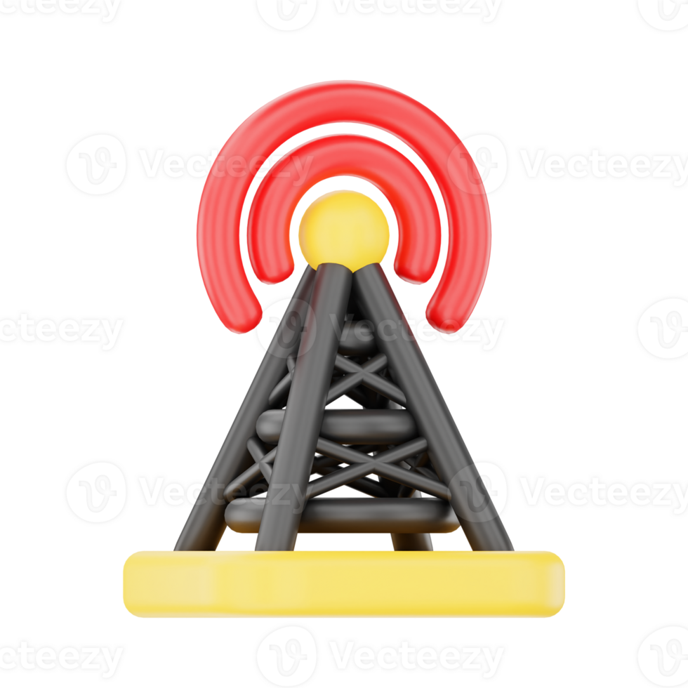 Broadast 3D Podcast Illustration for uiux, web, app, infographic, etc png