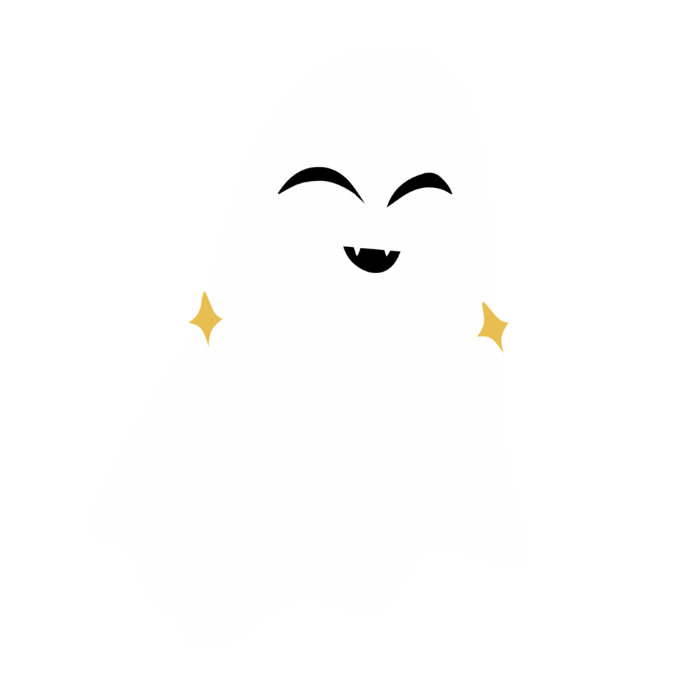White ghost spirit png