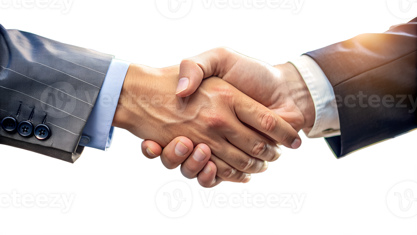 Close-up of hand s Businessmen shake hands and make deals png