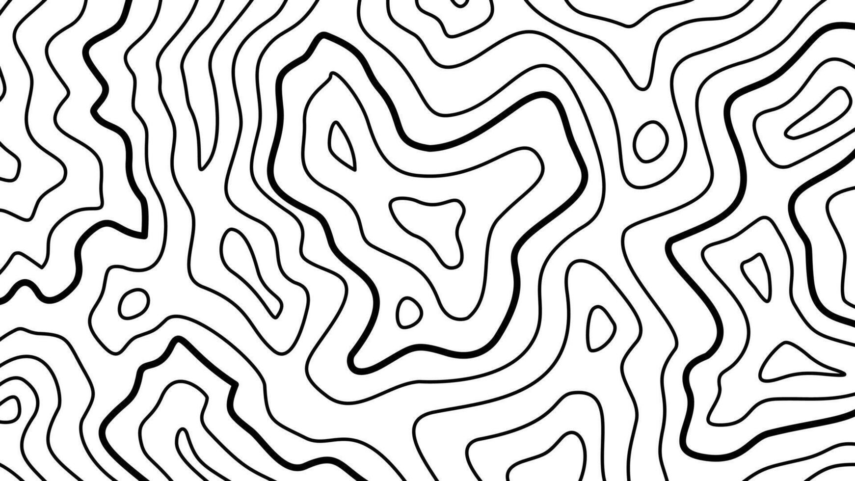 Layered Contour Background. Abstract Contour Background. Topographic Contour Background. Geometric Contour map wallpaper. vector