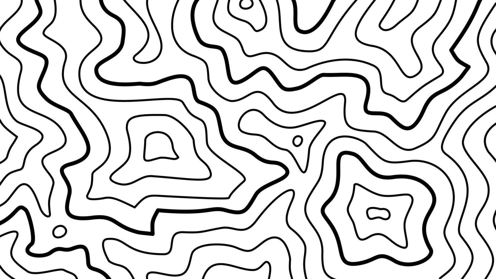 Layered Contour Background. Abstract Contour Background. Topographic Contour Background. Geometric Contour map wallpaper. vector