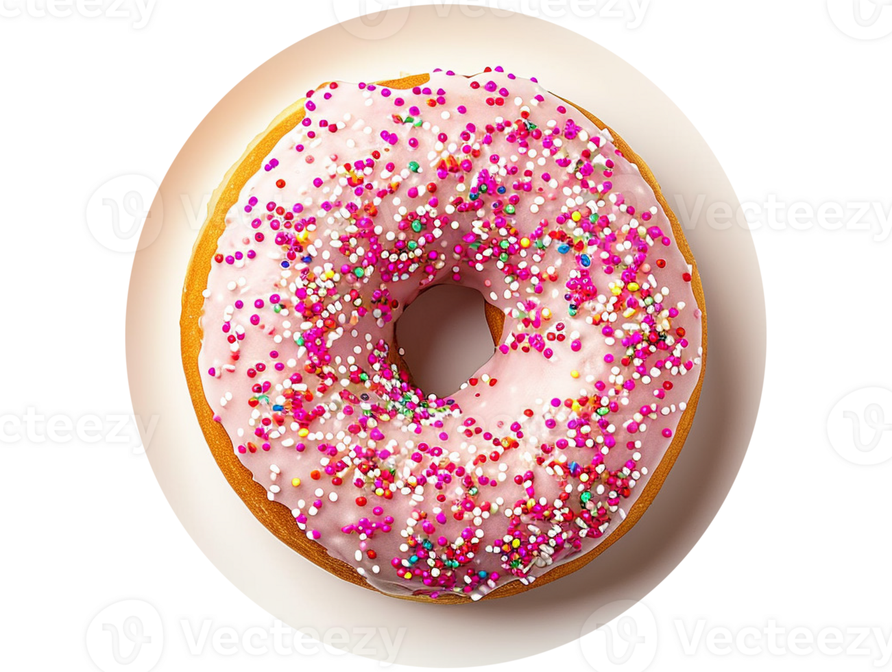 Donut with sprinkles png