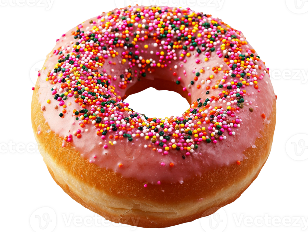 Donut with sprinkles png