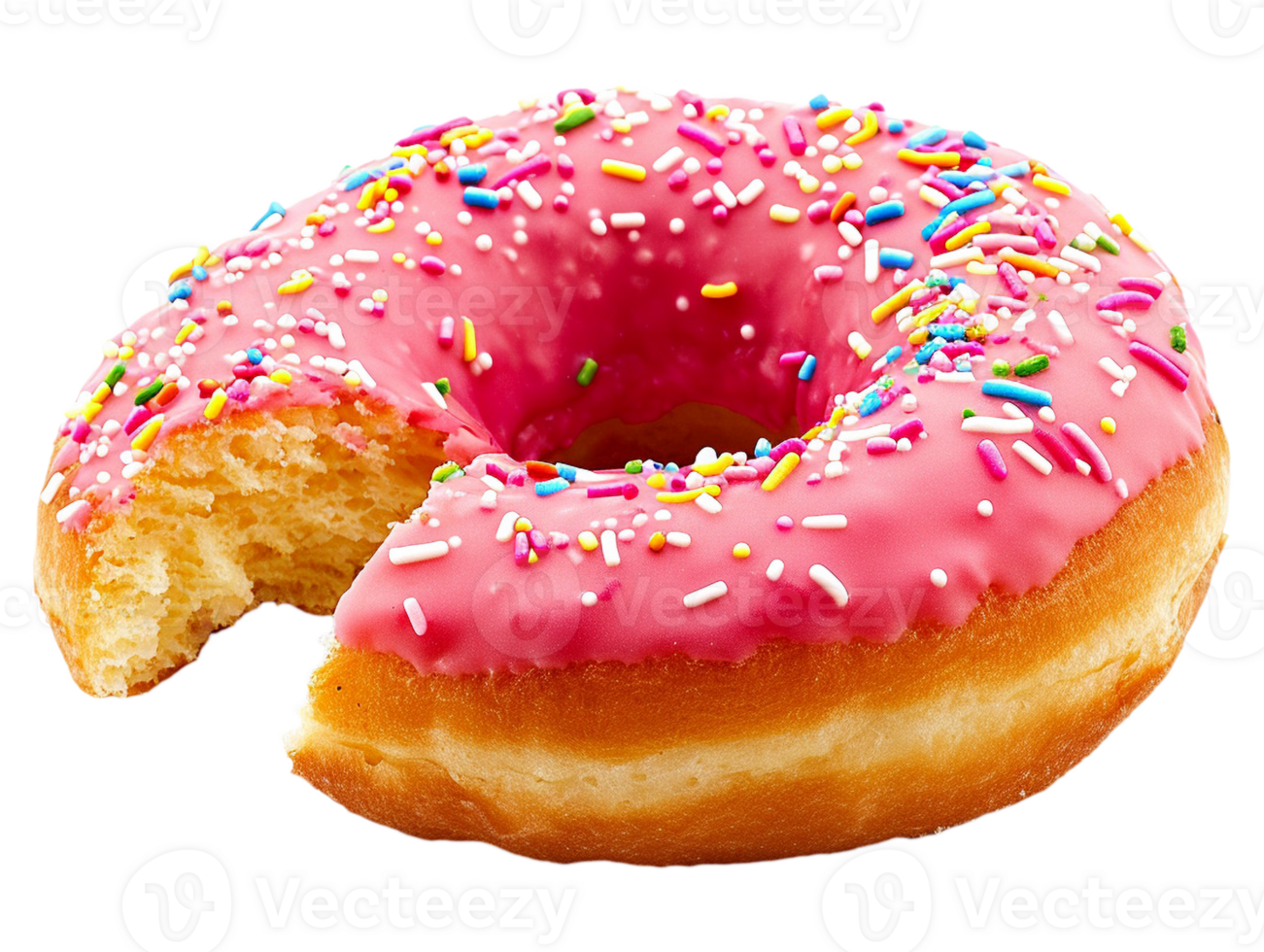 Donut with sprinkles png