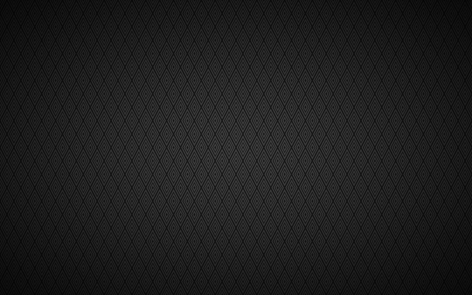 Black modern seamless pattern, black and grey luxury background, illustration composed of rhombuses vector