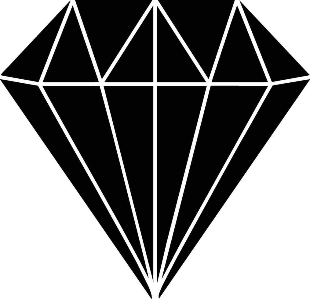 black and white diamond eps 10 vector