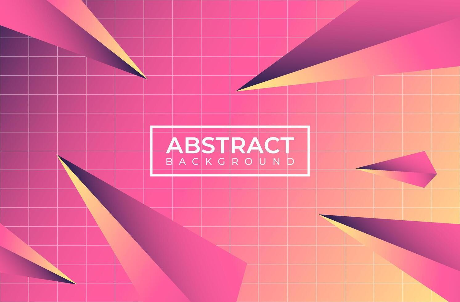 abstract triangle background with attractive and modern look vector