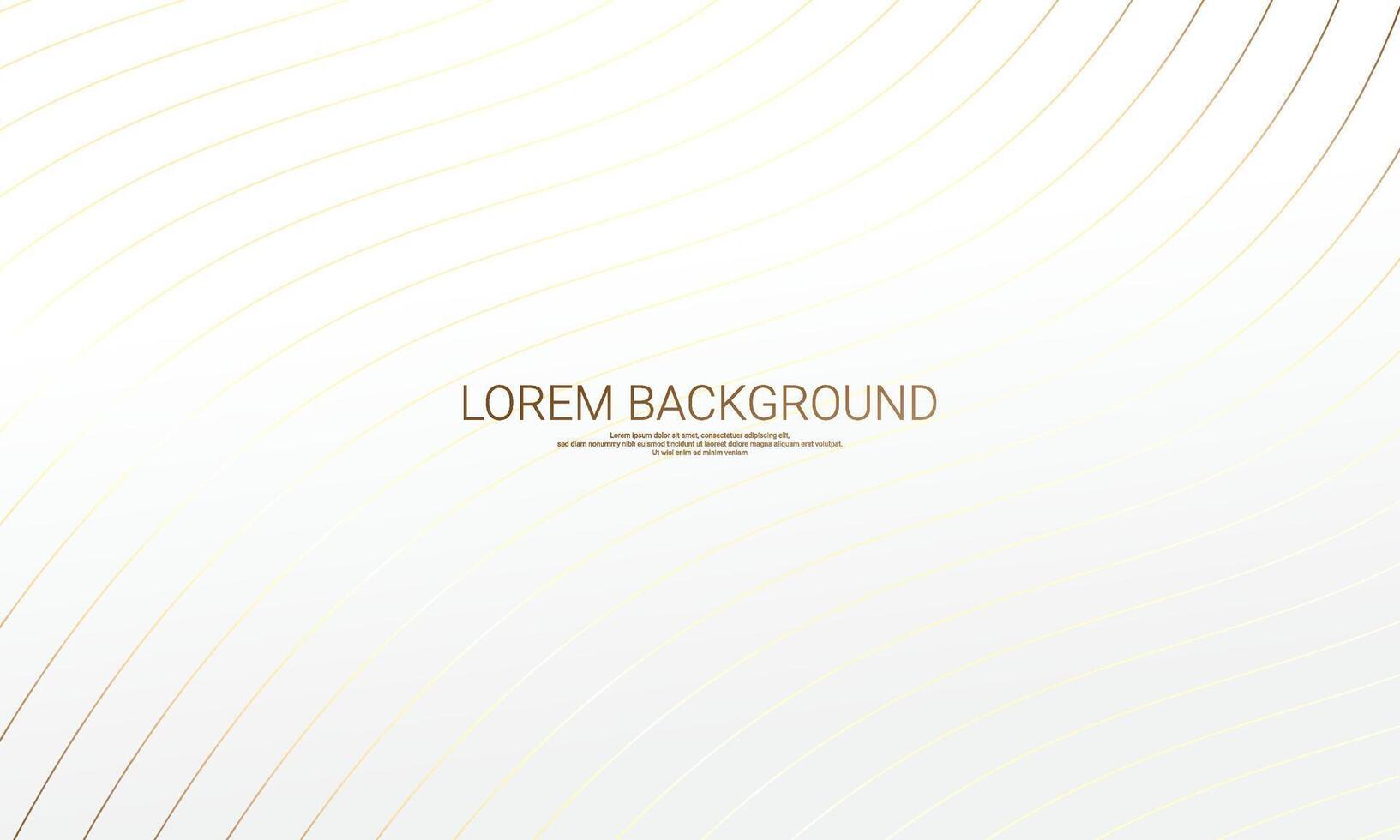 background design with thin gold lines, white and gold combination, perfect for backgrounds, posters, wallpapers and more vector