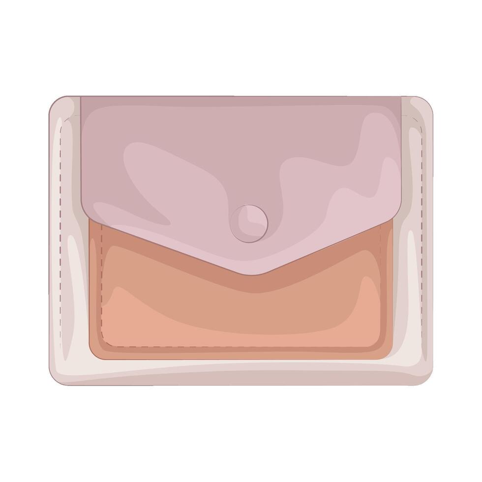 Illustration of woman wallet vector