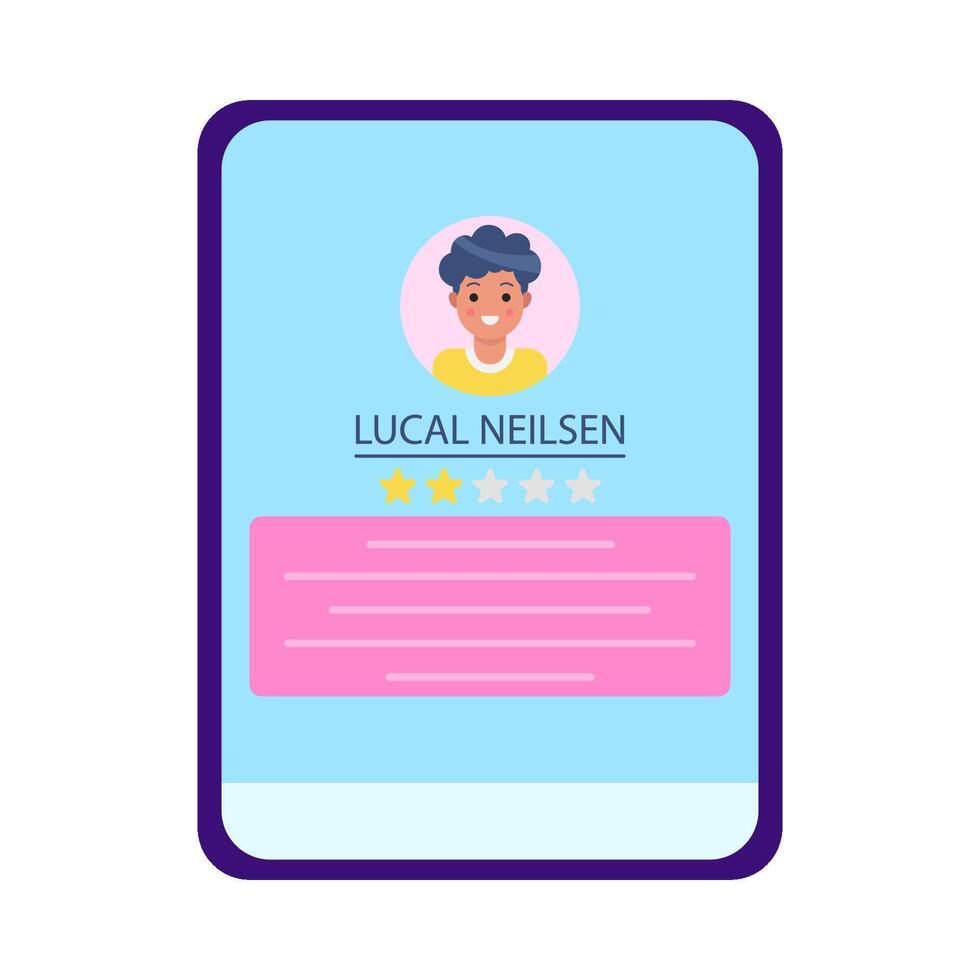 Illustration of feedback vector