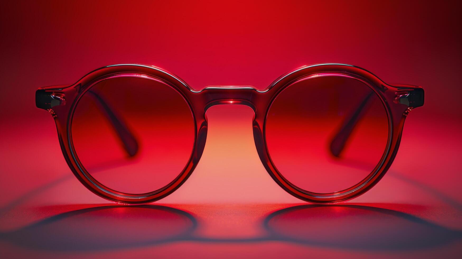 Glasses on Table photo