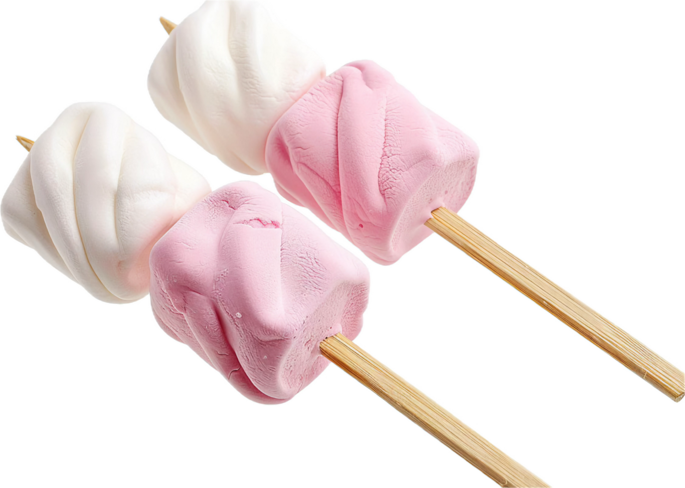 Close-up of Marshmallows on Sticks. png