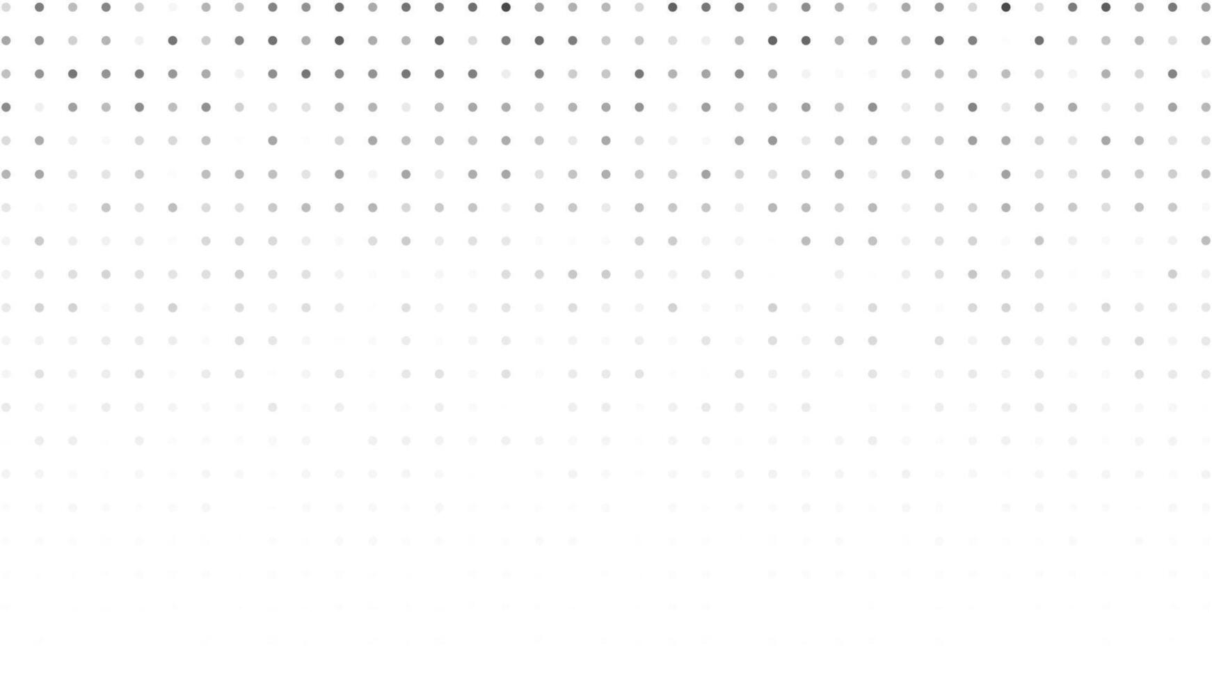 Monochrome halftone background with dots vector