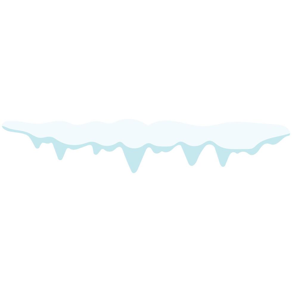 Christmas Snow Cap Illustration vector