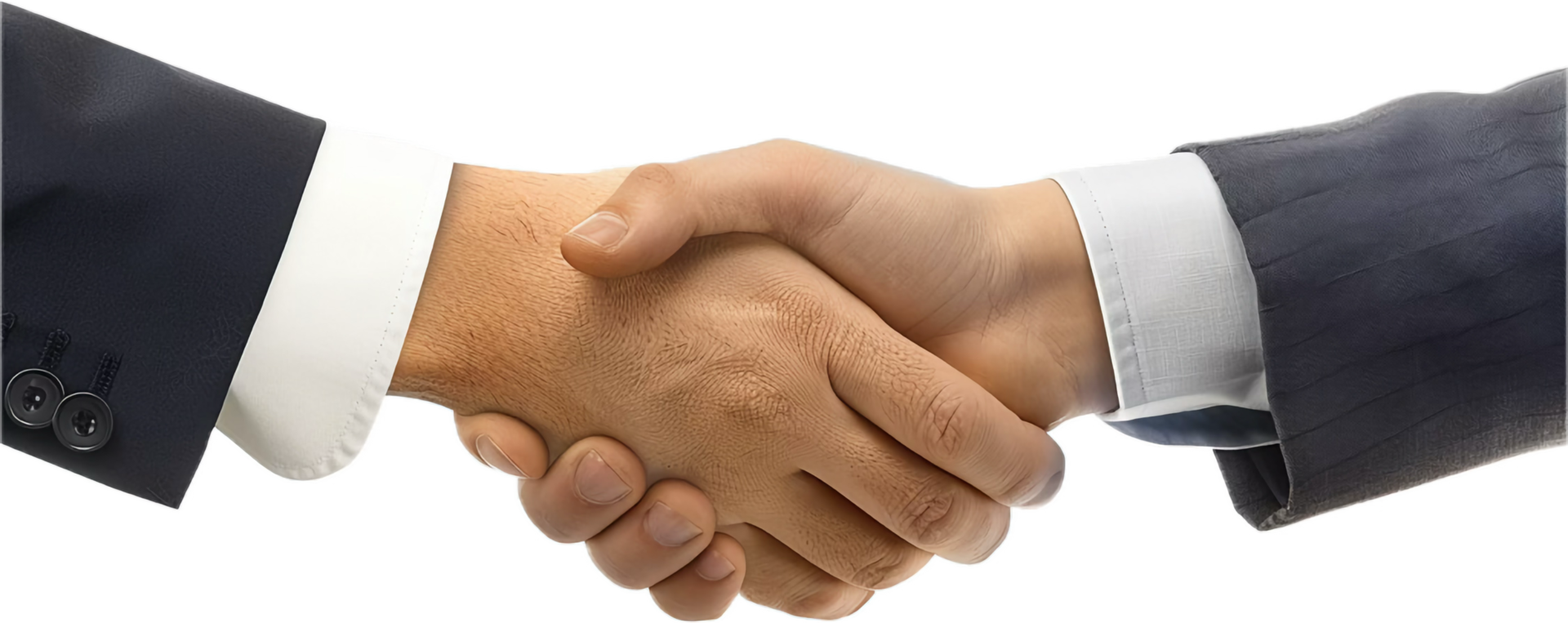 Business Handshake Between Two Professionals. png