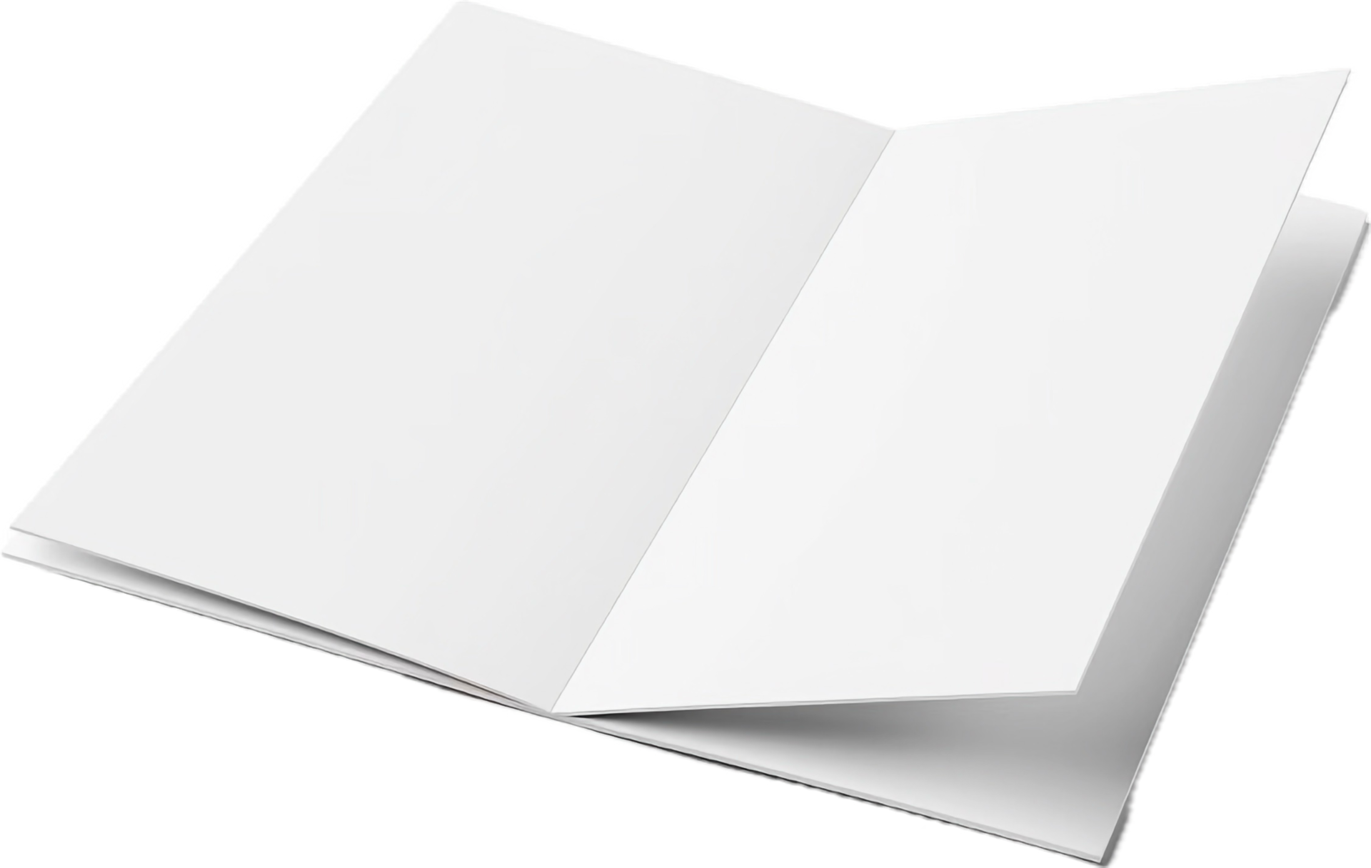 Open Blank Book with White Pages. 46005901 PNG