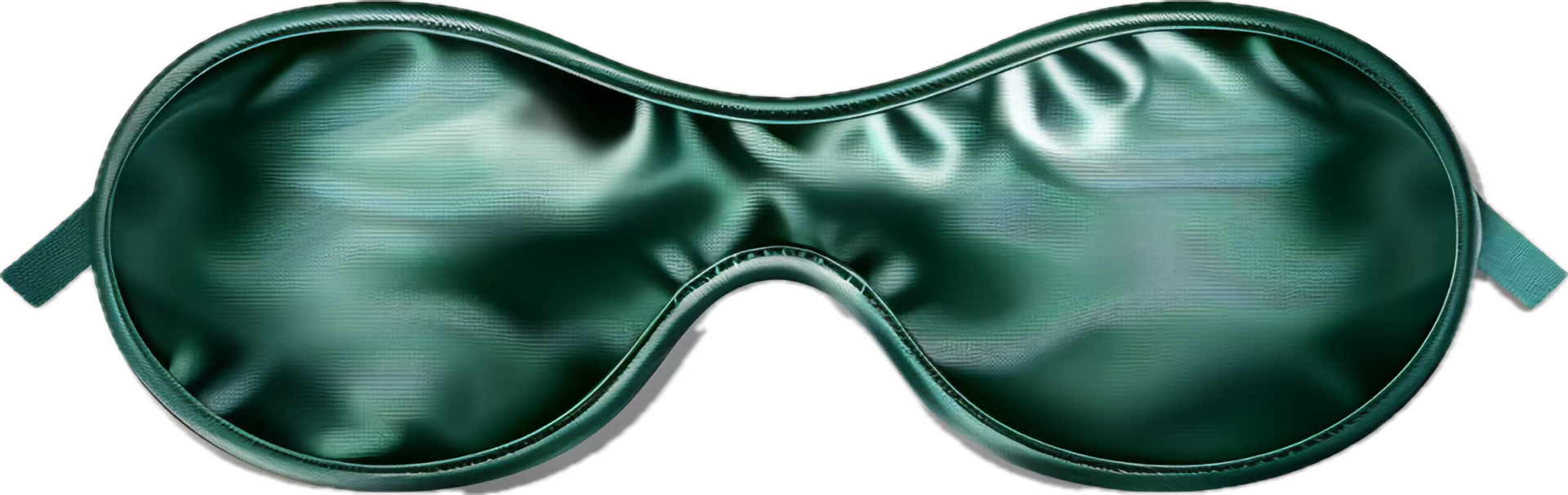 Green Silk Sleep Mask for Relaxation. png