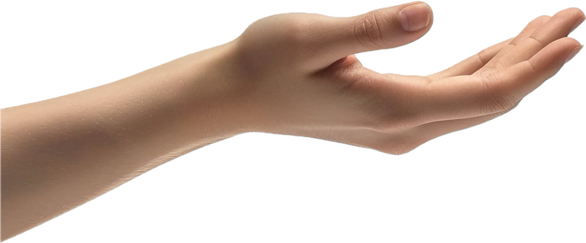 Outstretched Hand Asking for Help. png