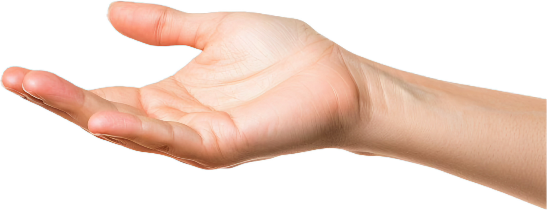Outstretched Hand Asking for Help. png