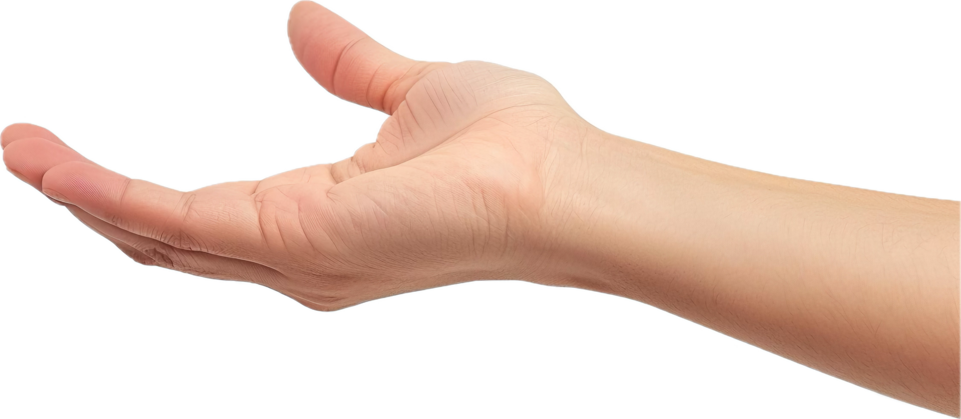 Outstretched Hand Asking for Help. png
