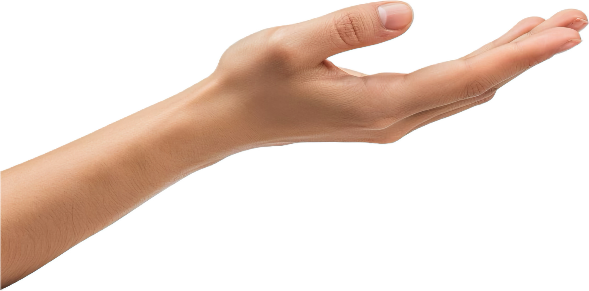 Outstretched Hand Asking for Help. png