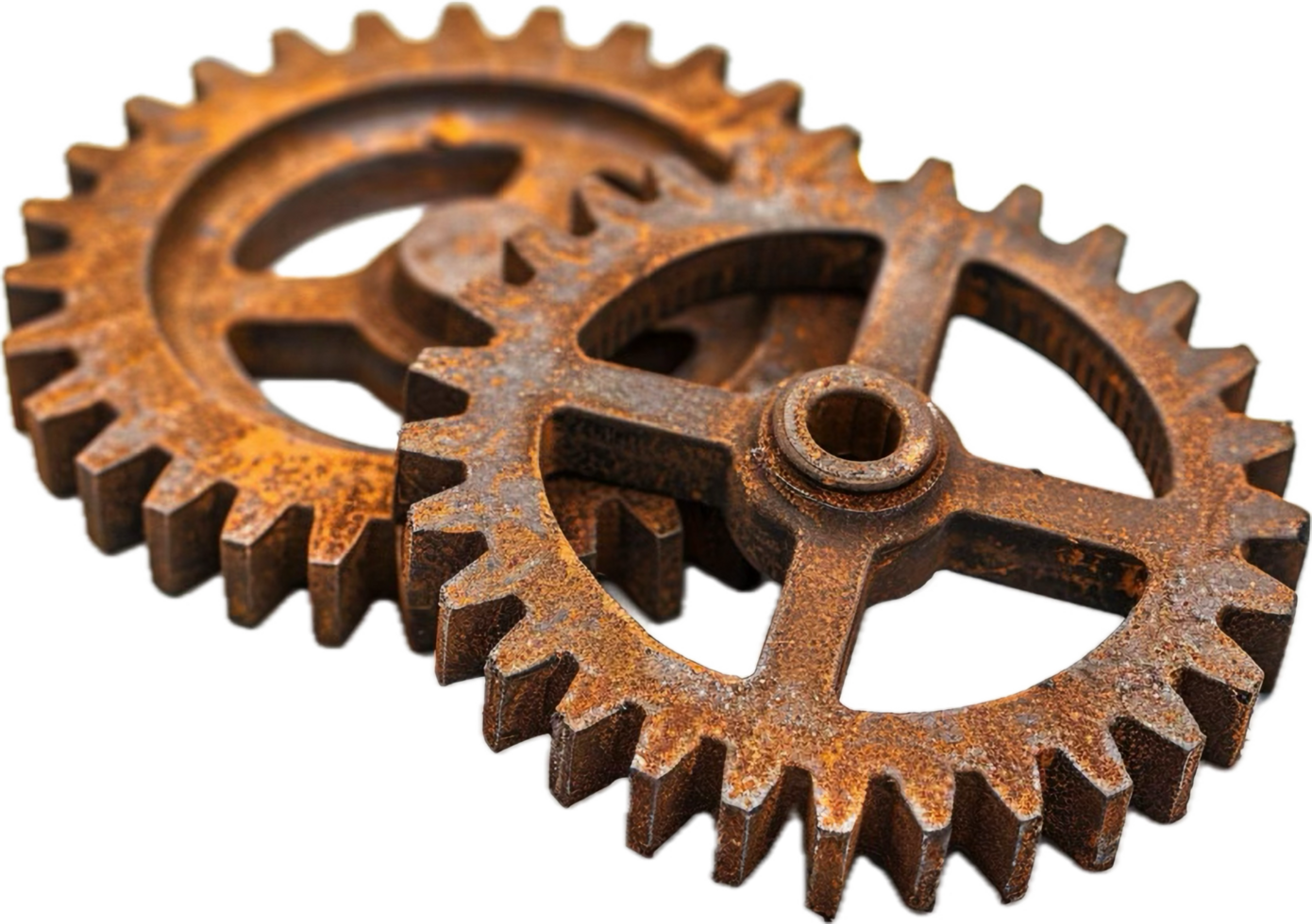 Rusty Gears with Corrosion Detail. png