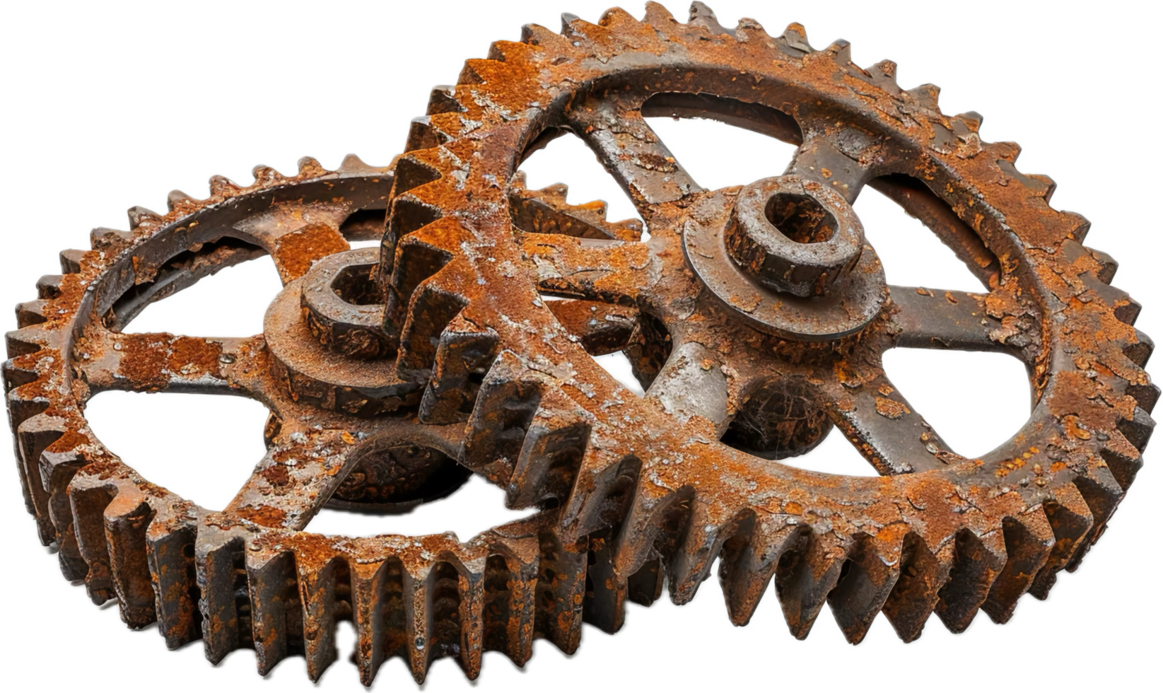 Rusty Gears with Corrosion Detail. png