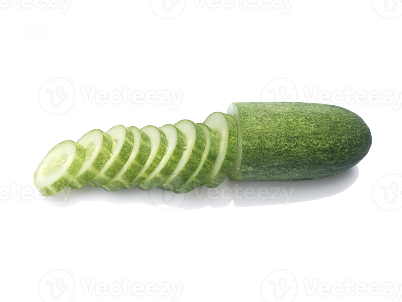 fresh cucumber slice, transparent backgroundund png