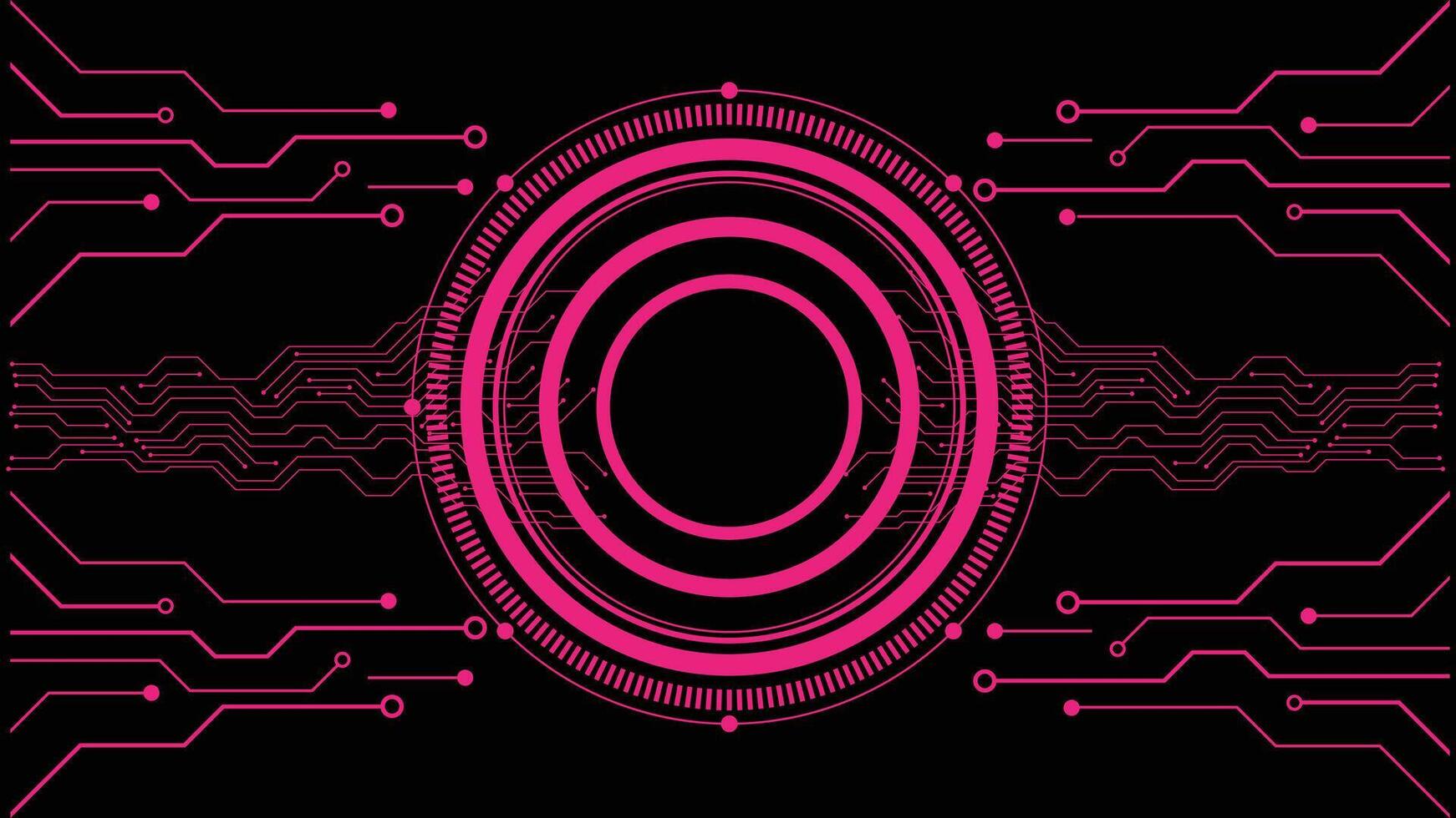 Artificial intelligence, cyber-circuits, future technology concepts, background vector