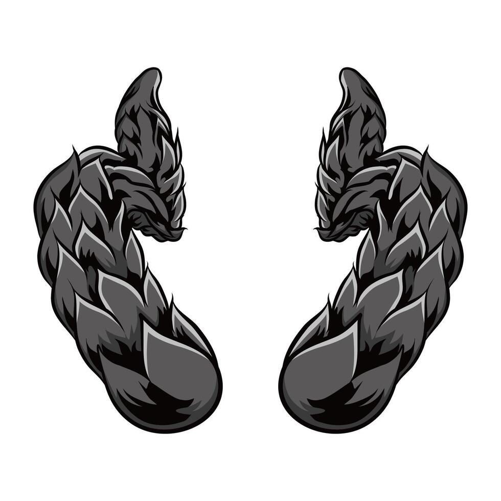 Devil Horns for graphic resources vector