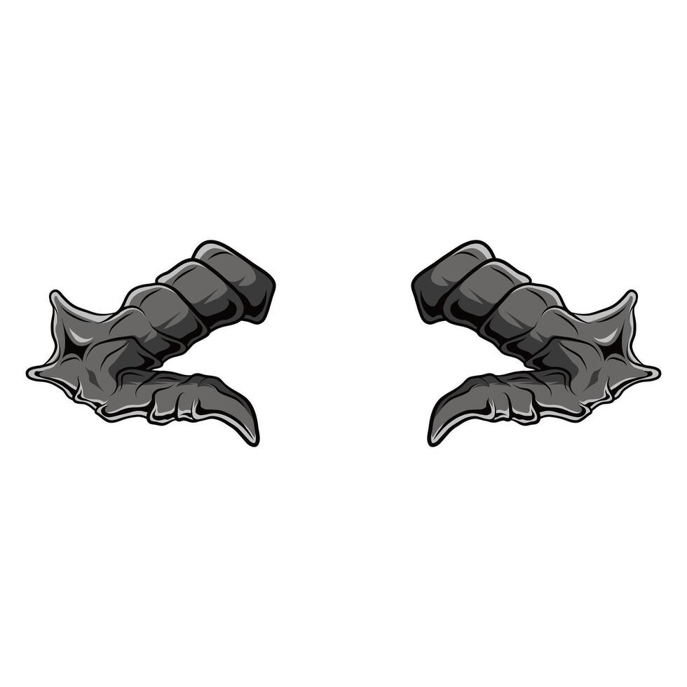 Devil Horns for graphic resources vector