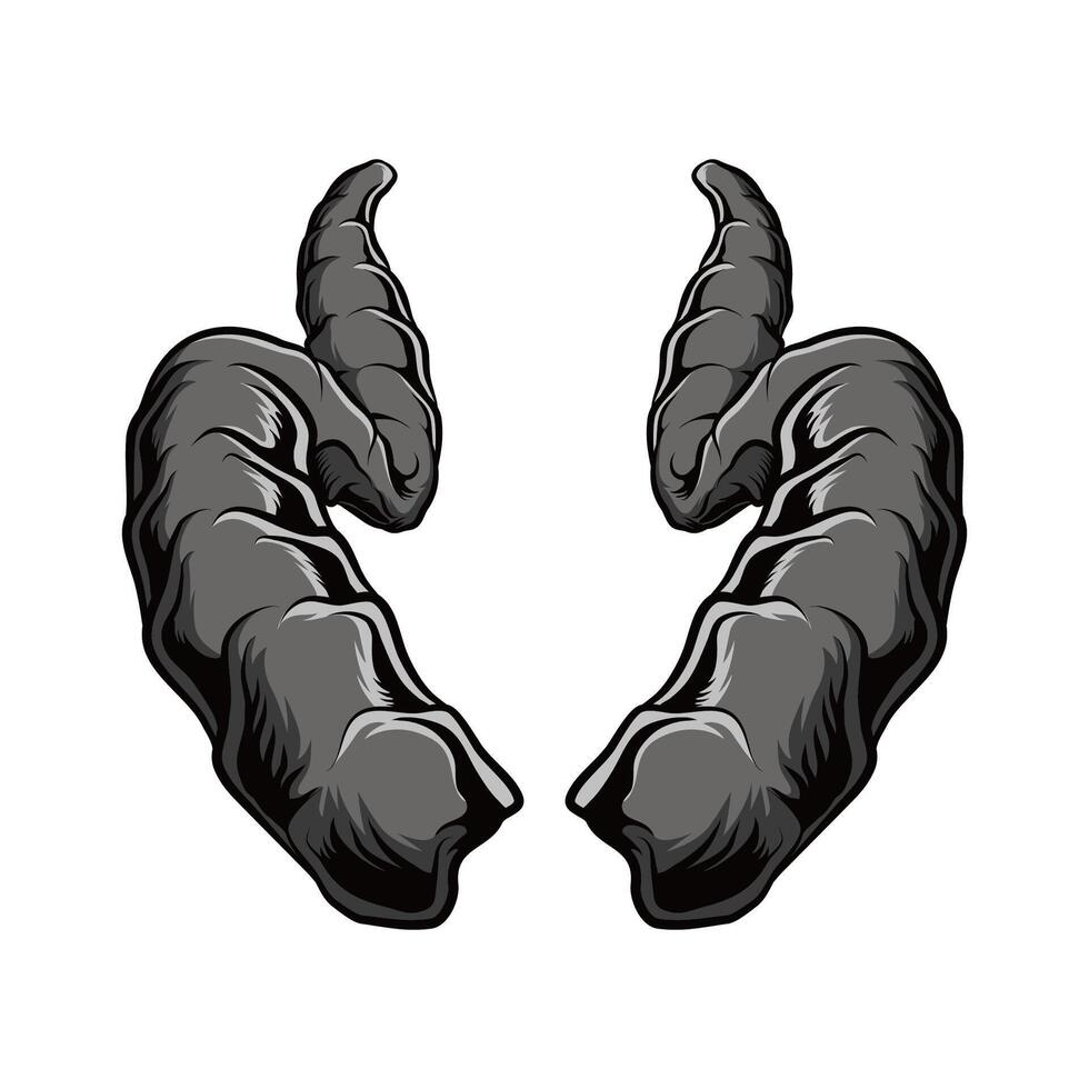 Devil Horns for graphic resources vector