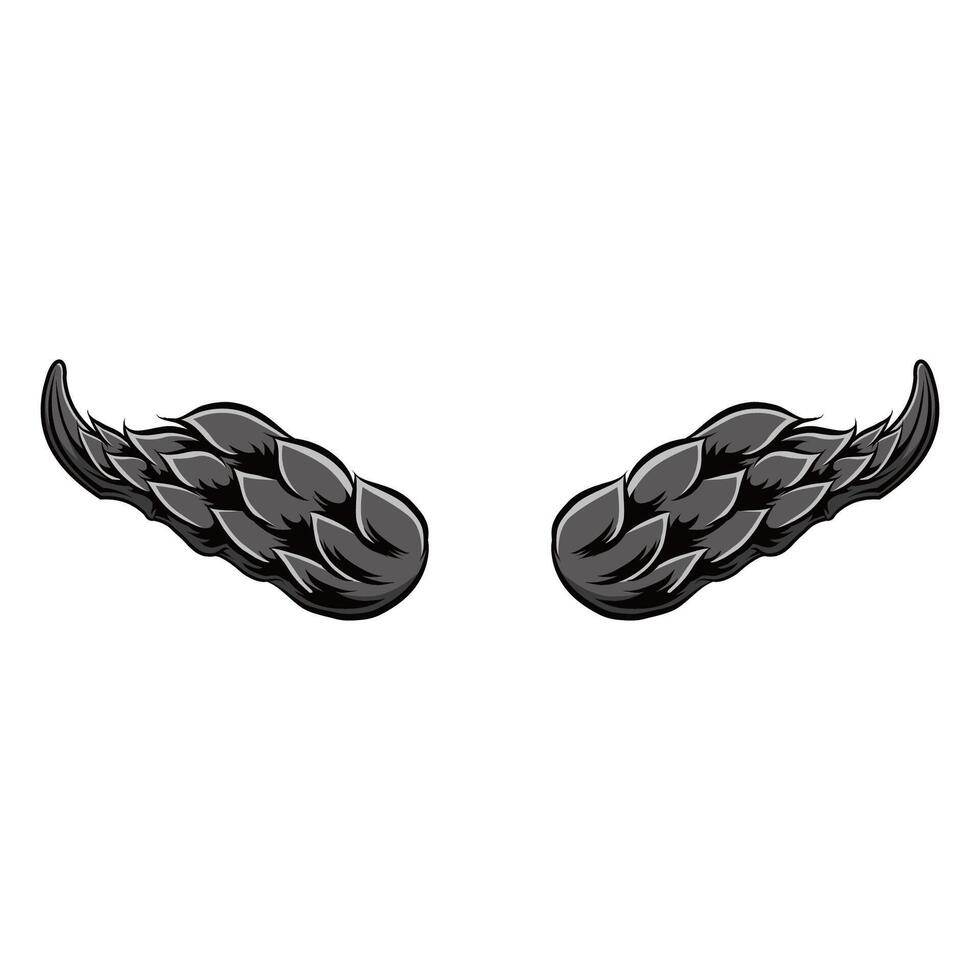 Devil Horns for graphic resources vector