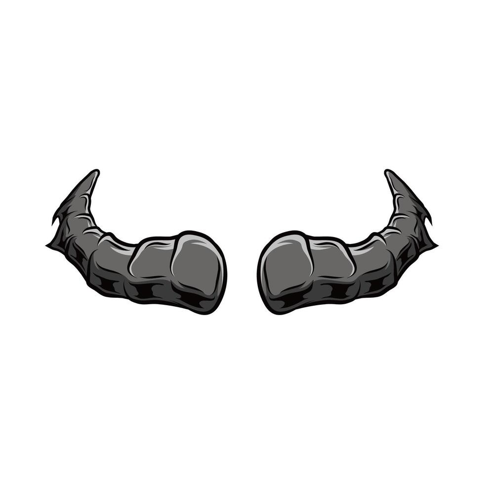 Devil Horns for graphic resources vector