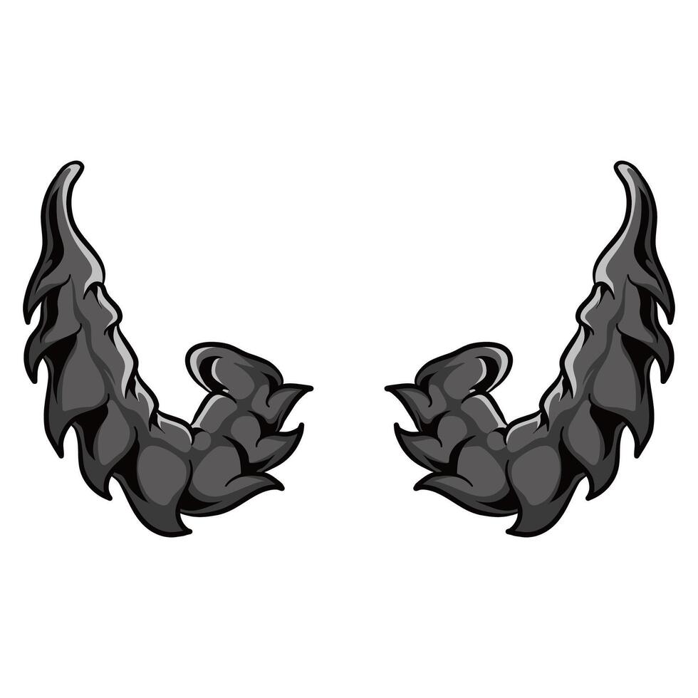 Devil Horns for graphic resources vector