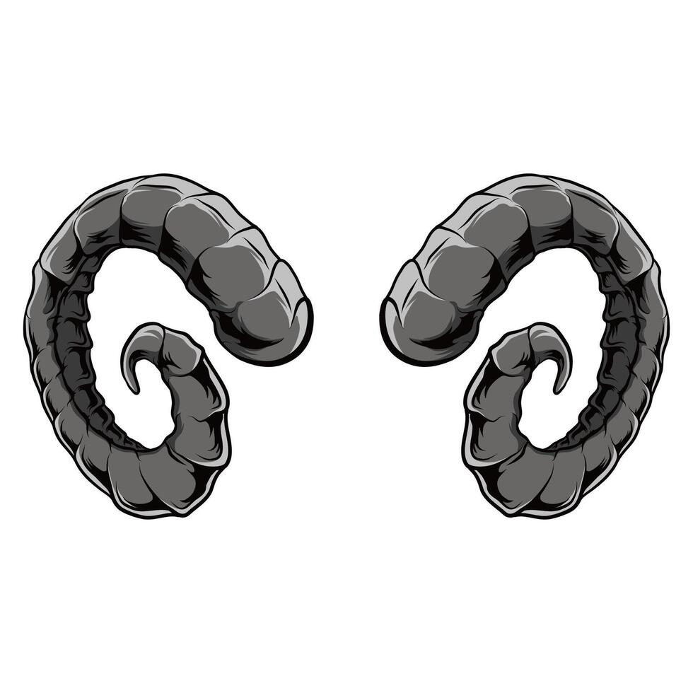 Devil Horns for graphic resources vector