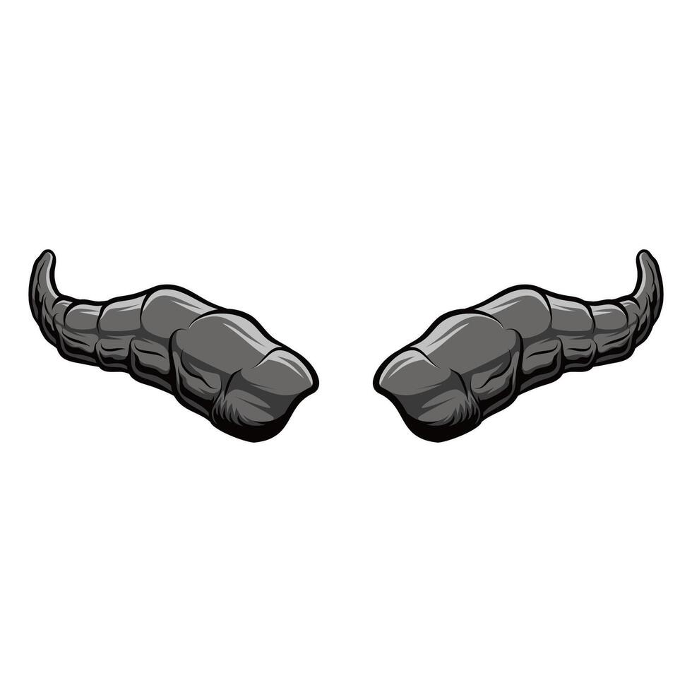 Devil Horns for graphic resources vector
