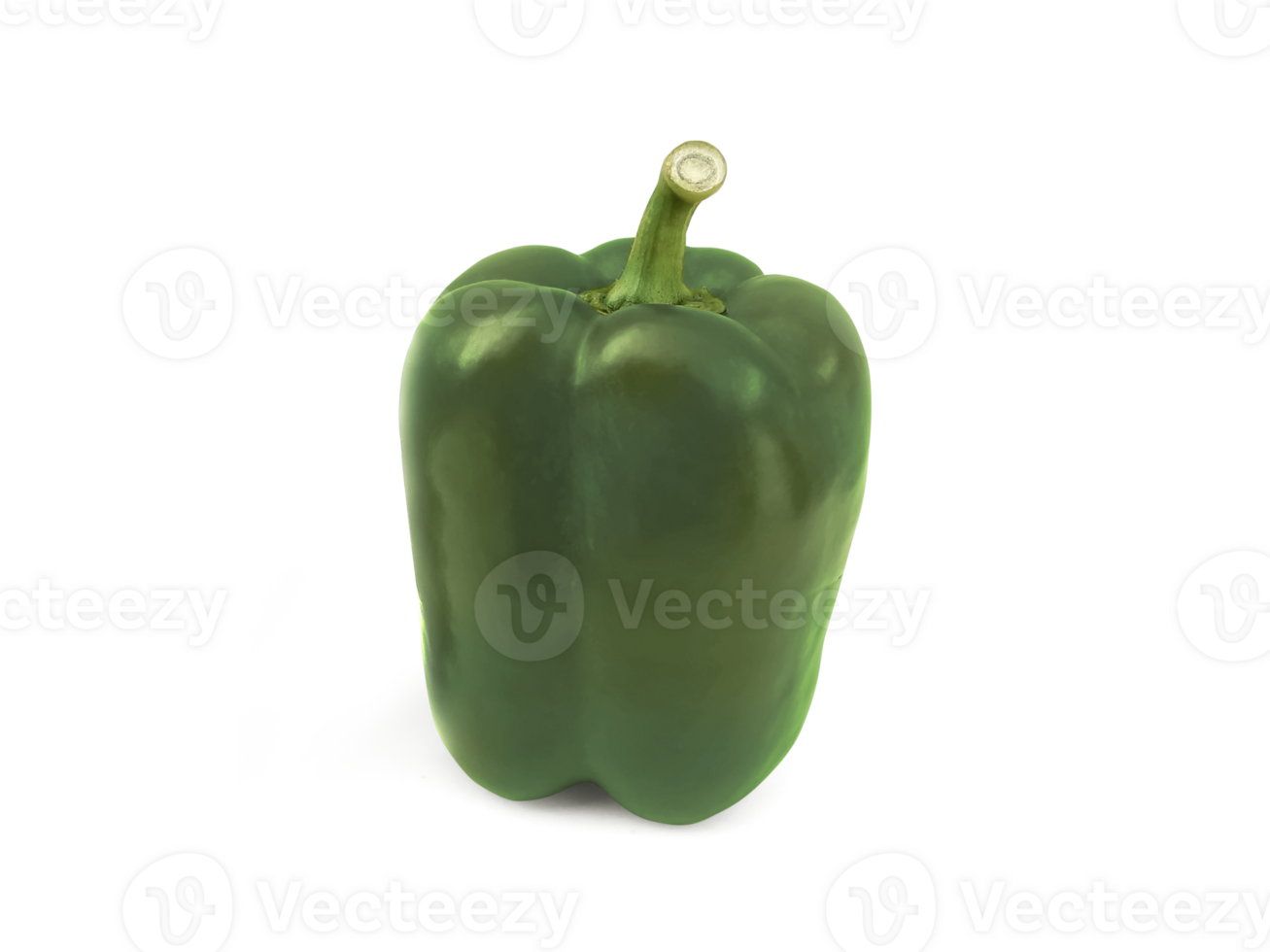 Grün Glocke Pfeffer, transparent Hintergrund png