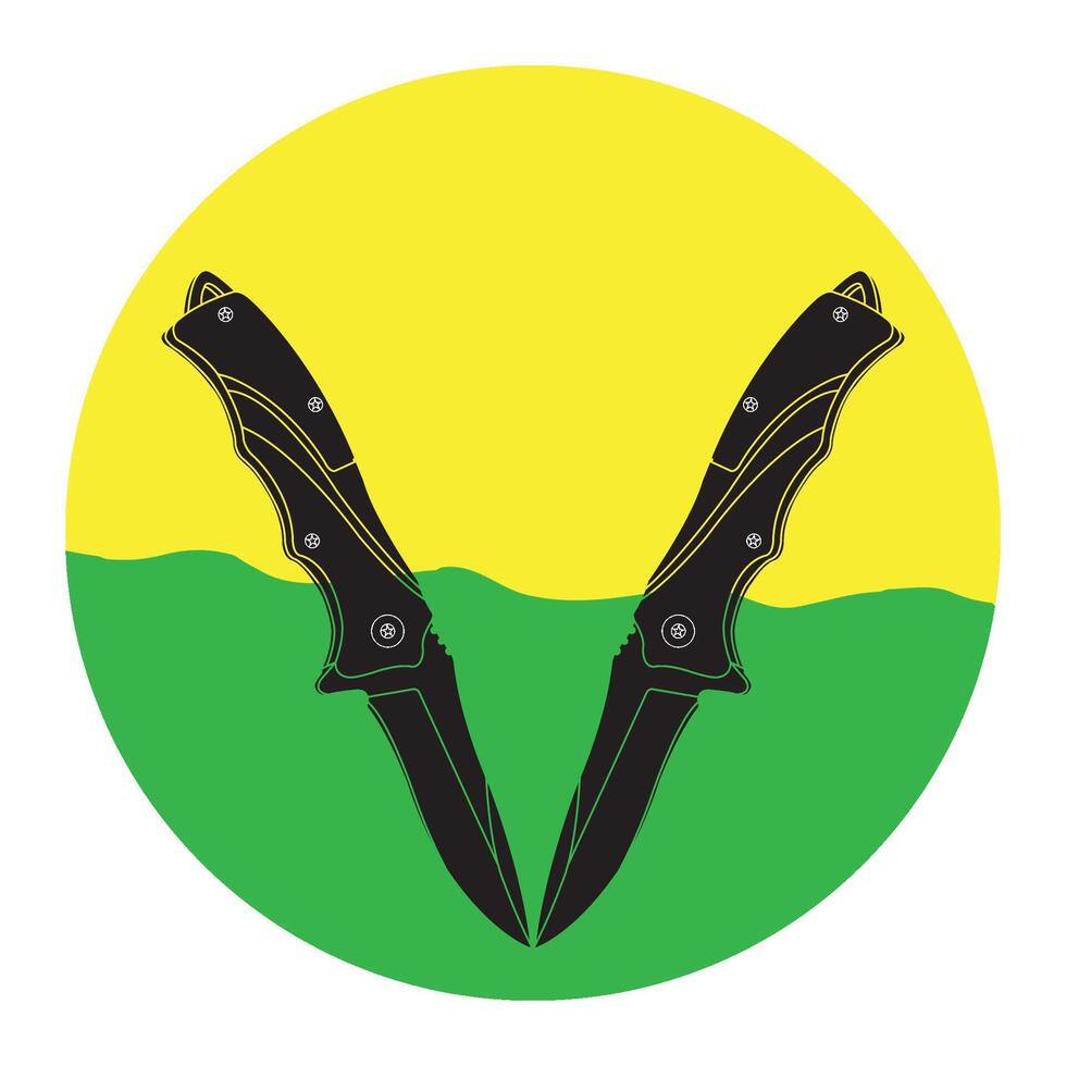 penknife icon design vector