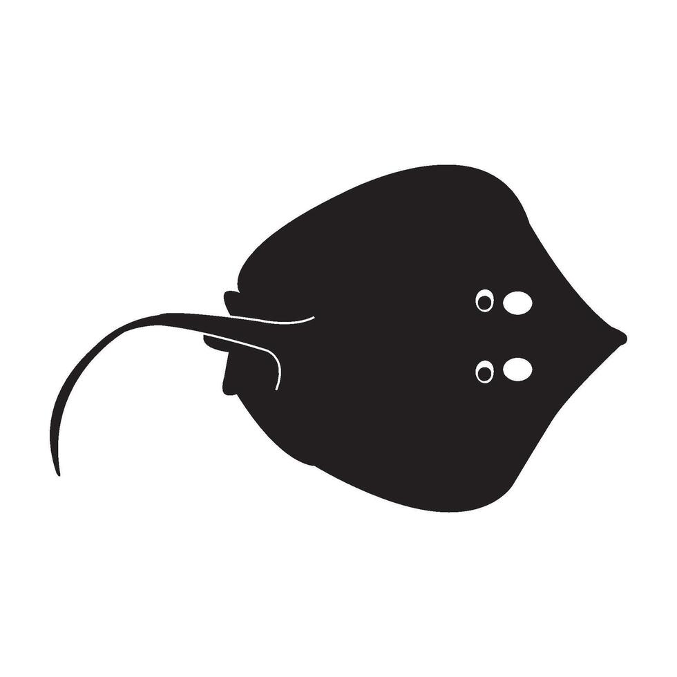 stingray icon design vector