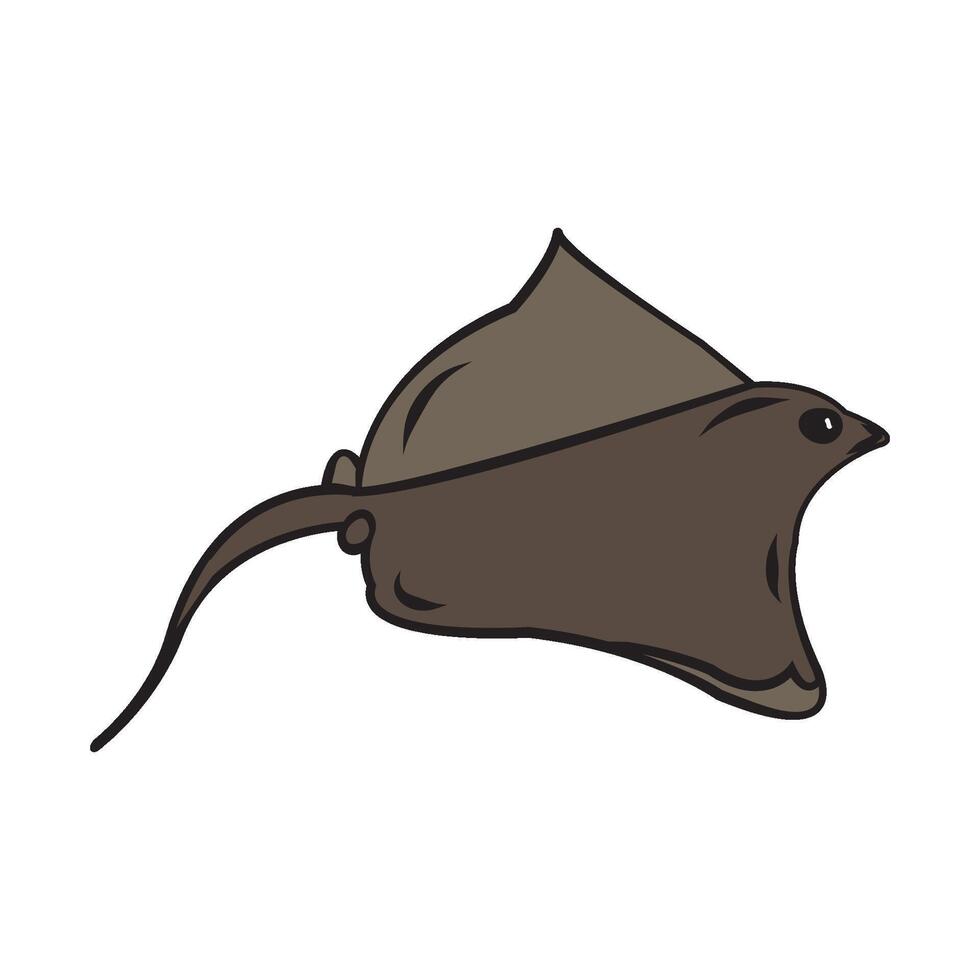 stingray icon design vector