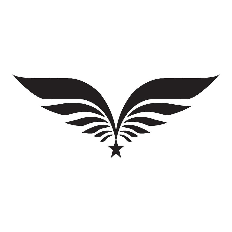 wing icon design vector