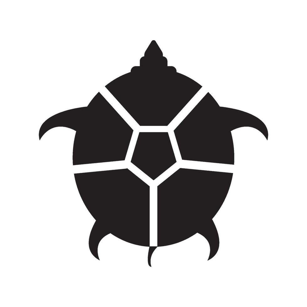 turtle icon design vector