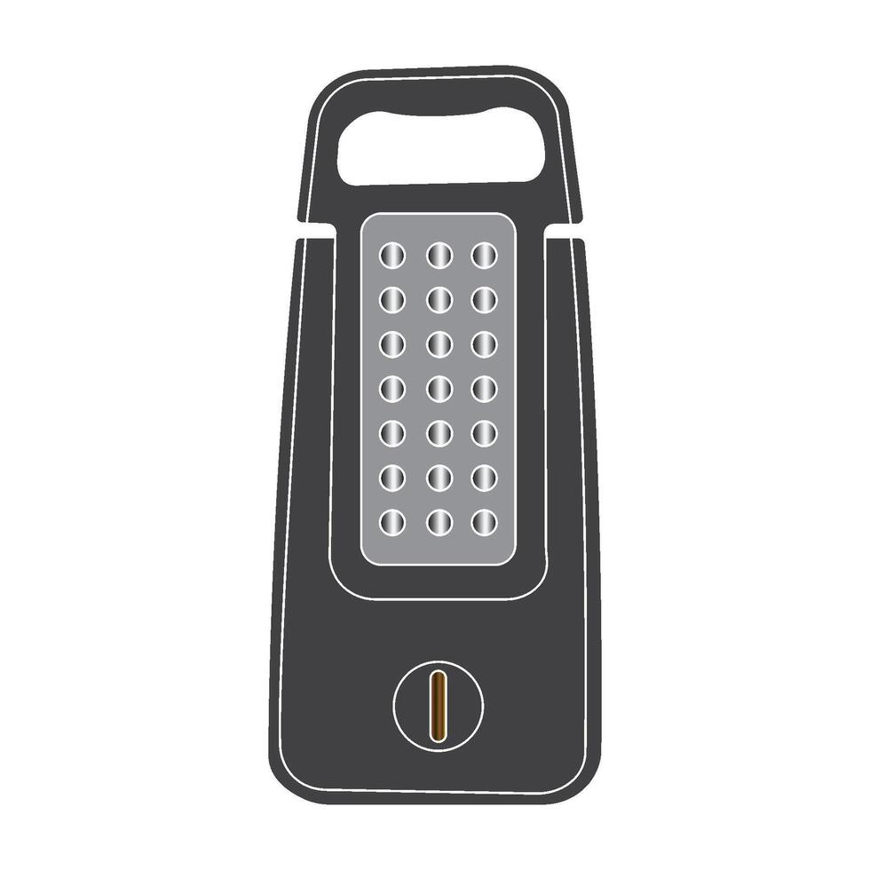 emergency lamp icon vector