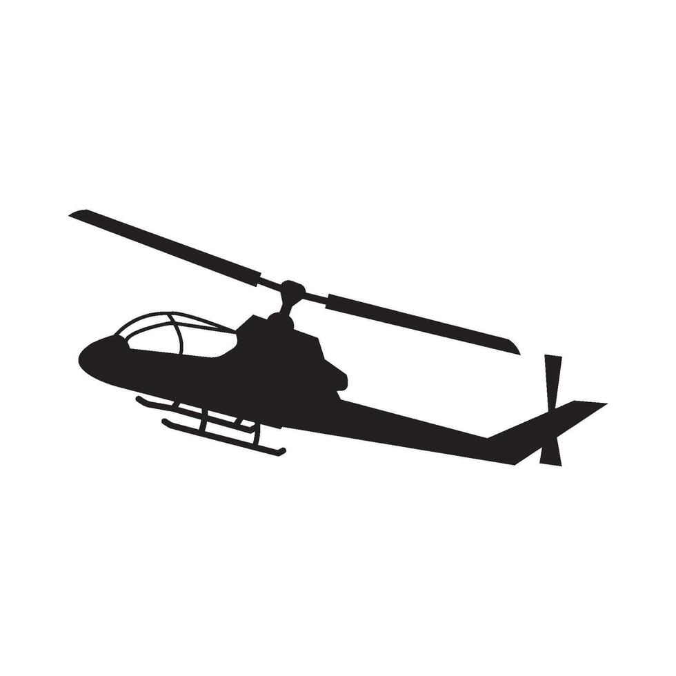 helicopter icon design vector