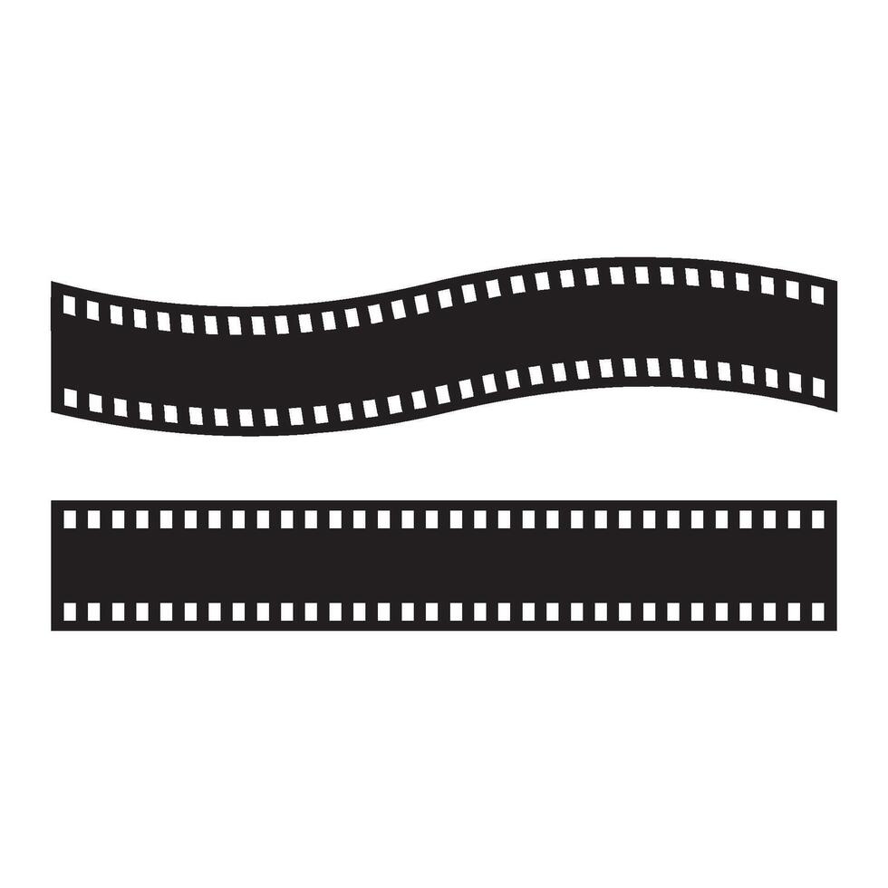 Film strip icon vector