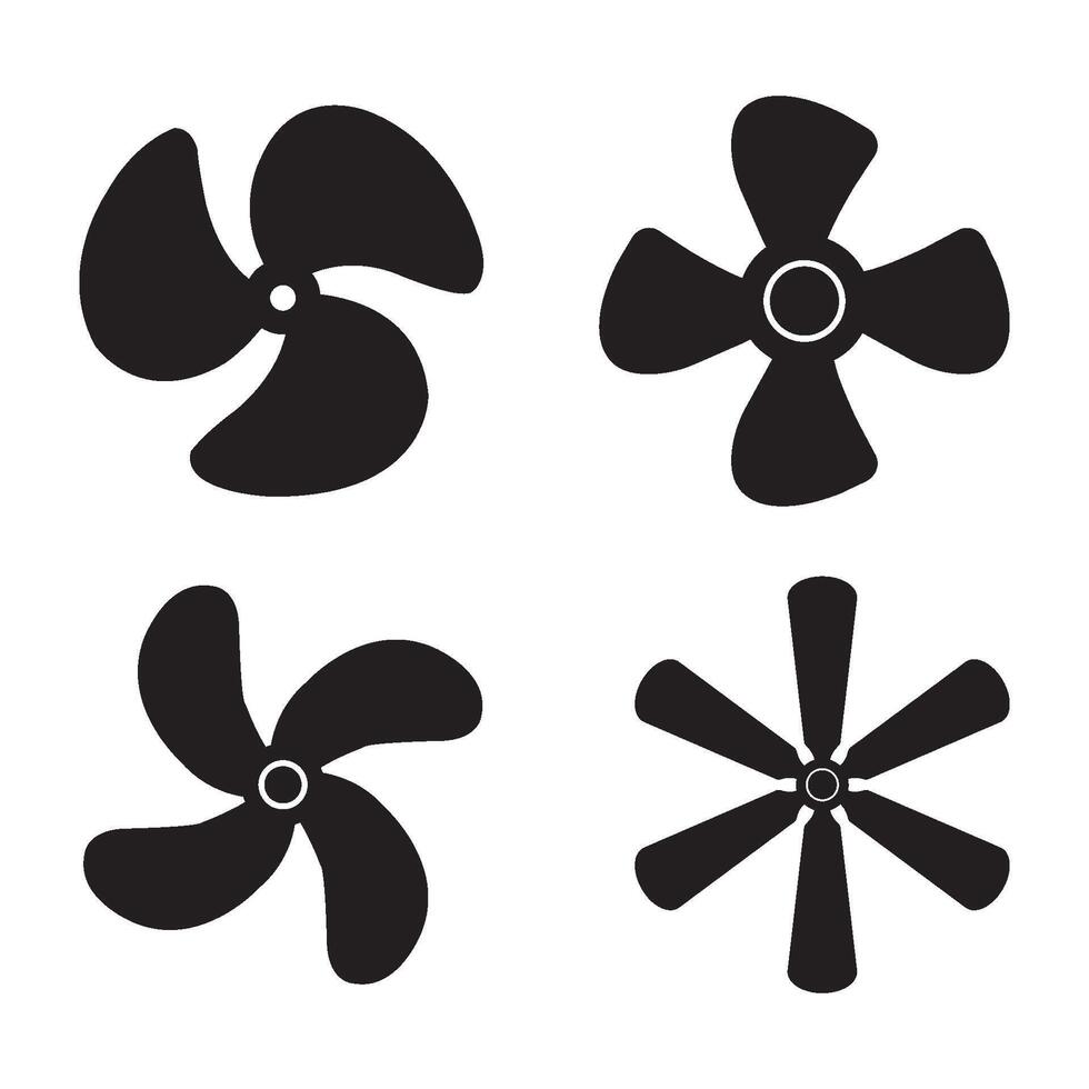 icon propeller design vector