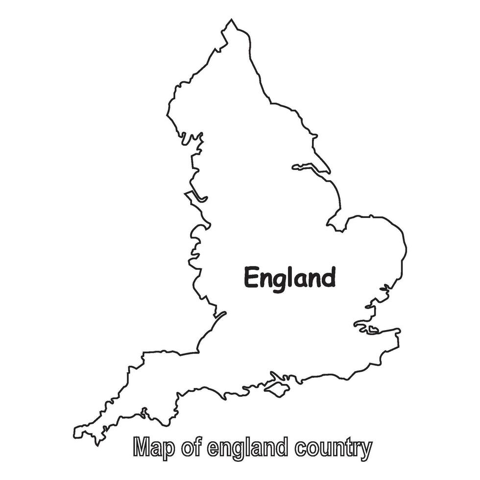 England map icon vector