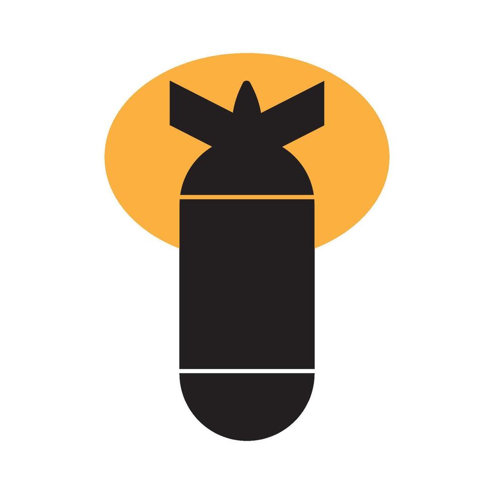 Bomb icon. design vector