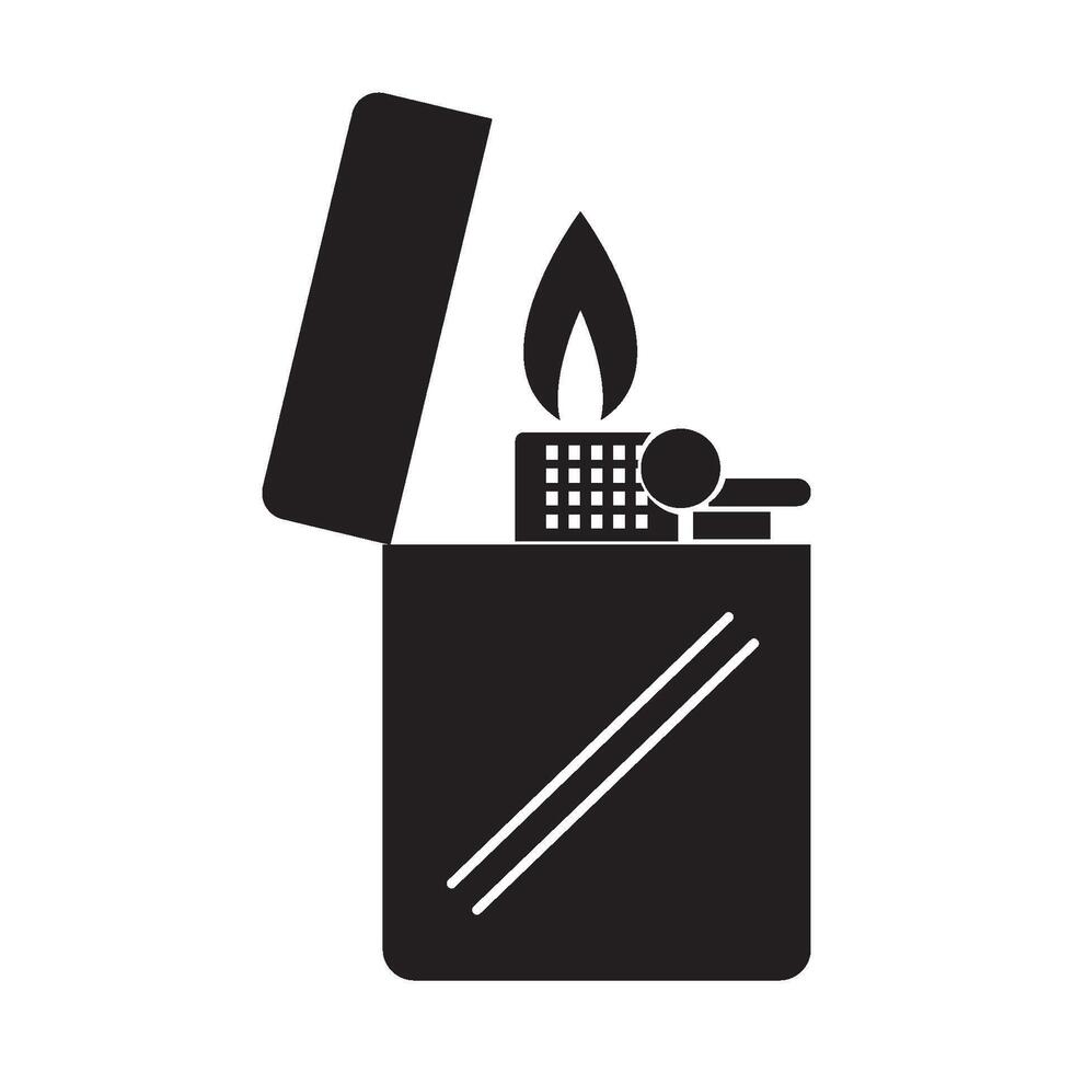 Gas Lighter icon vector